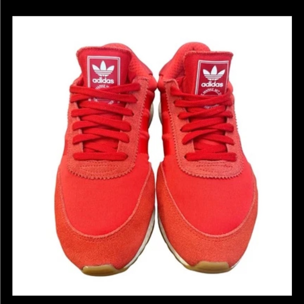 Adidas I-5923 Boost Scarlet Red Men’s Size 8 Sneakers D97346 Iniki Runner EUC - Picture 5 of 15